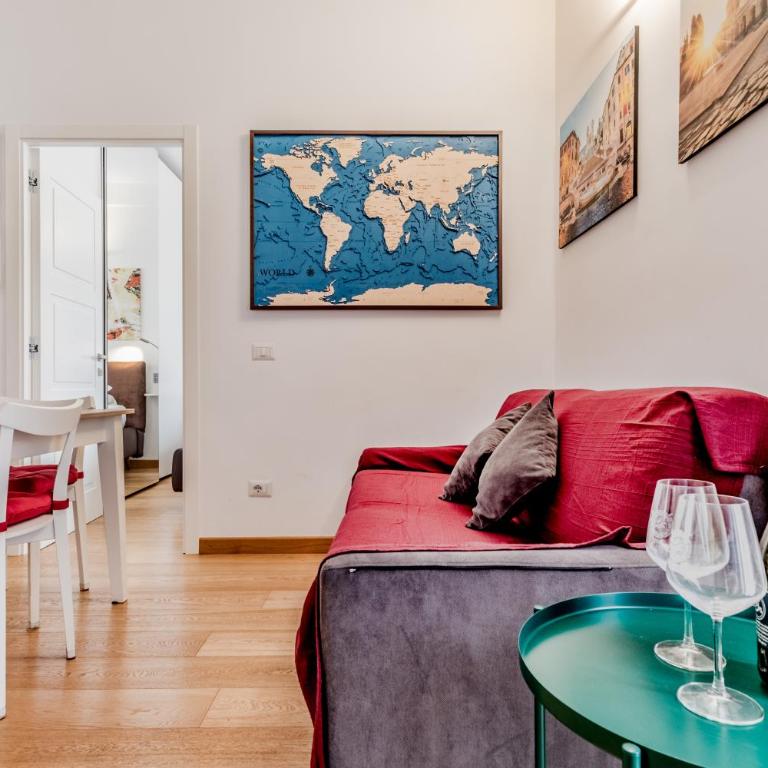 BBHOME Elegant apartment at Saint Peter front of Vatican - Appartamento con 1 Camera da Letto con Balcone e Vista Città - 25