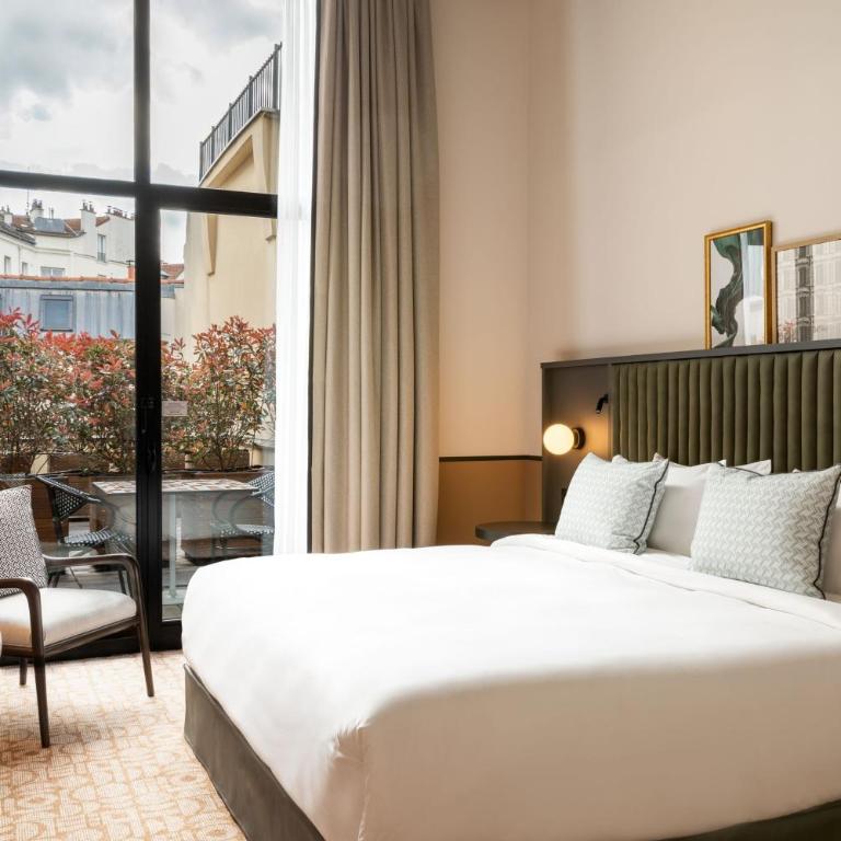 Le Parchamp, a Tribute Portfolio Hotel, Paris Boulogne - Chambre King de Luxe avec Terrasse - 10