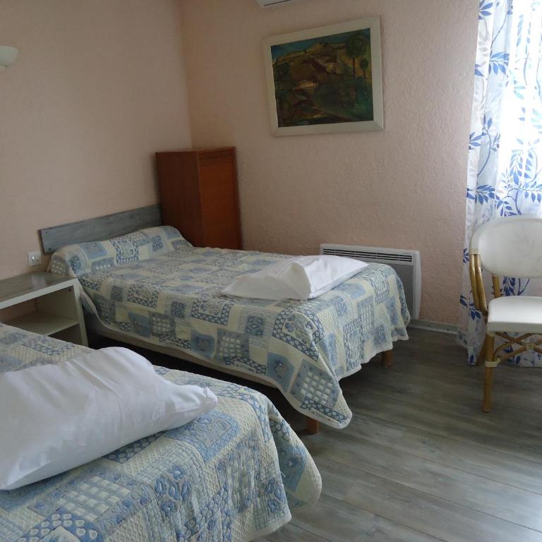 Studios La Gemme - Chambre Lits Jumeaux Classique - 8