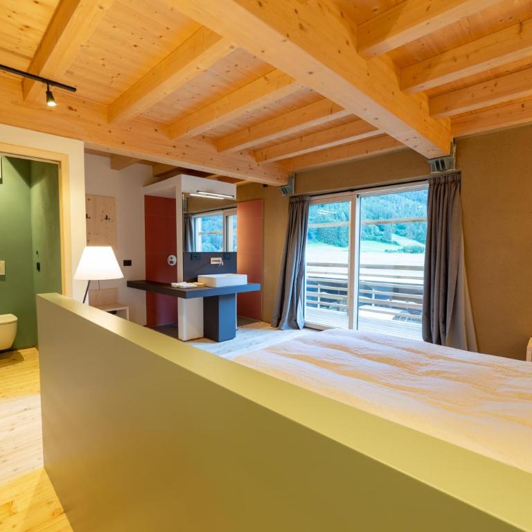 Maso Torbiera- Rural and Mountain lodging - Habitación Doble Superior con balcón y vistas a la montaña - 3
