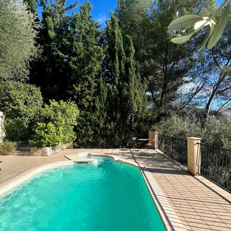 Entre Nice et Monaco grande Villa avec piscine privée 12 personnes - Villa - 15