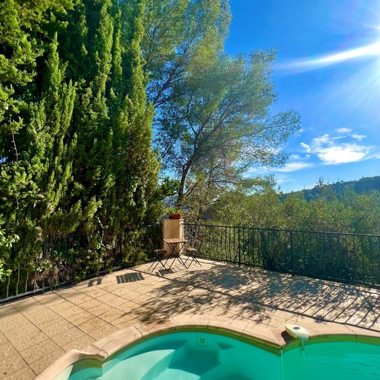 Entre Nice et Monaco grande Villa avec piscine privée 12 personnes - Villa - 19