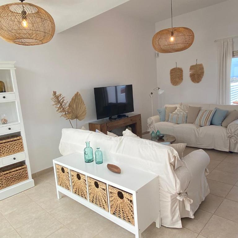 Casa Blanca Caleta - Golf & Sea Views - private heated Saltwater Pool - BBQ - Aircondition" - Maison de Vacances - 10