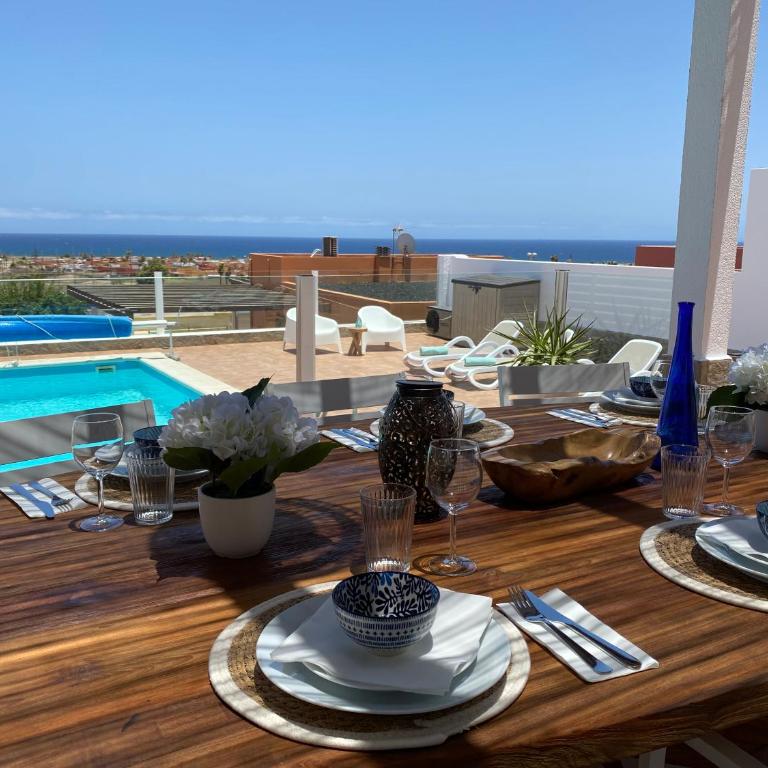 Casa Blanca Caleta - Golf & Sea Views - private heated Saltwater Pool - BBQ - Aircondition" - Maison de Vacances - 19