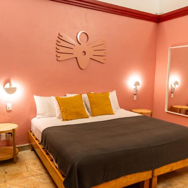 Viajero Oaxaca Hostel - Habitación Superior - 1 cama grande - 2