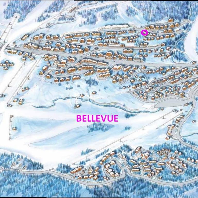 Bel appartement aux Saisies - 5 pers, vue sur pistes - Appartement 1 Chambre - 2