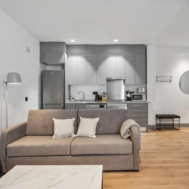 Limehome Madrid Calle de Santa Ana - estancia temporal - One-Bedroom Apartment - 5