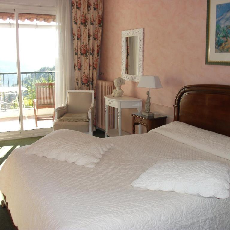 Auberge De La Madone - Superior Doppelzimmer Loggia mit Talblick - 3