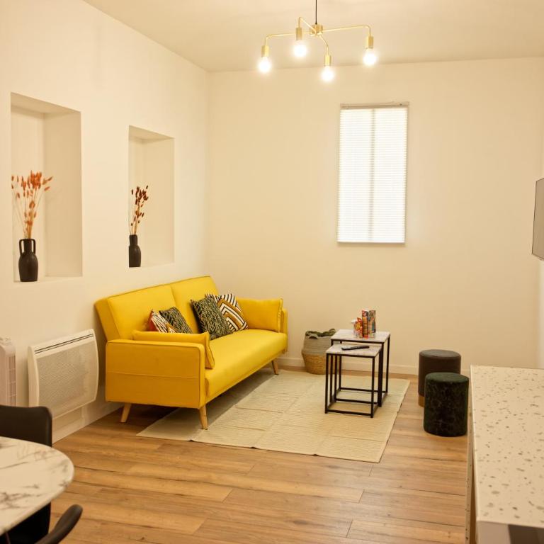 Le PERPInB - 6 personnes - Bureau & wifi - Appartement 3 Chambres - 1