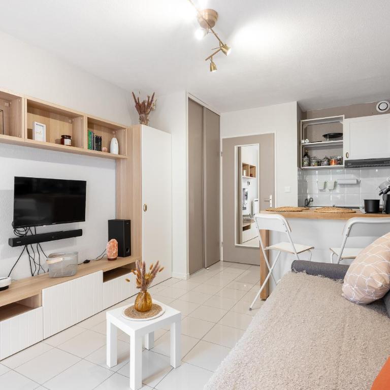 Les Terrasses de Rangueil : studio avec parking - Apartamento de 1 dormitorio - 2