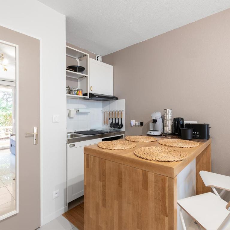 Les Terrasses de Rangueil : studio avec parking - Apartamento de 1 dormitorio - 4