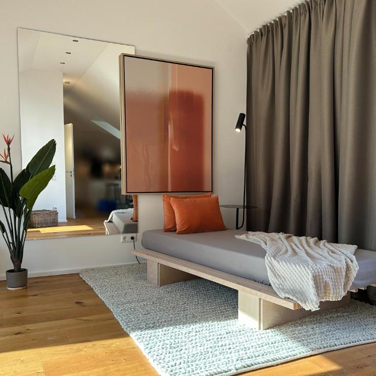TrulySpace - Direkt am Rathausplatz, Dachterrasse mit Blick auf Perlachturm, Garage, Fahrstuhl - Appartement avec Terrasse - 5