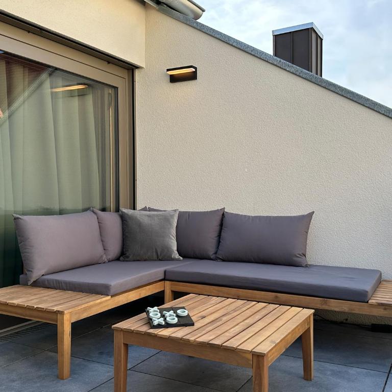 TrulySpace - Direkt am Rathausplatz, Dachterrasse mit Blick auf Perlachturm, Garage, Fahrstuhl - Appartement avec Terrasse - 16