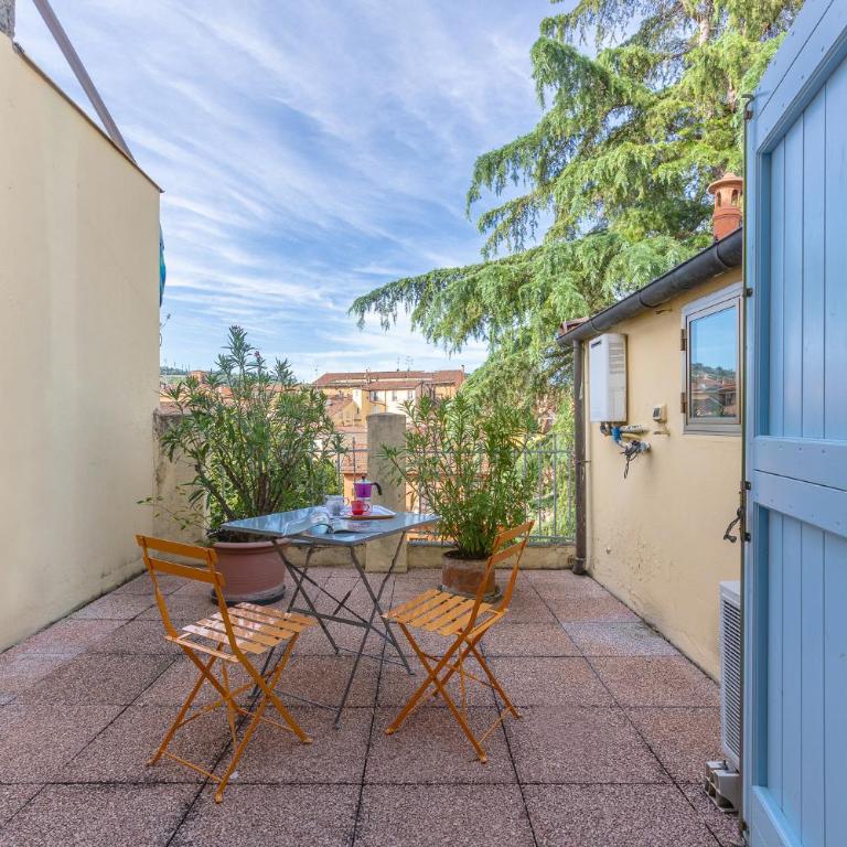 GuestHost - Camera con vista Central Studio - Studio with Terrace - 5