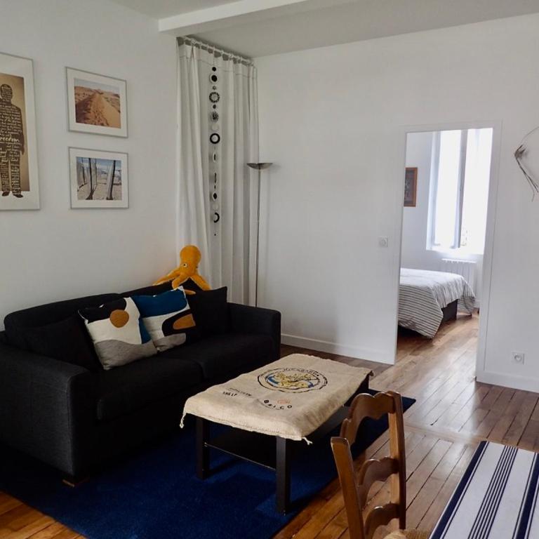 Appartement tempéré avec terrasse - Apartment mit 1 Schlafzimmer - 1
