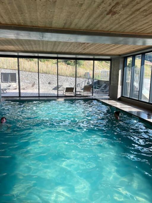 Luxurious duplex for 4-7p with large terrace and pool in ski-in ski-out 5 star residence at Les Arcs - Appartement 2 Chambres - 19