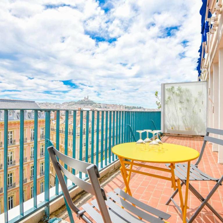 La Canebière - Appart 2 chambres avec terrasse - Apartment - 1