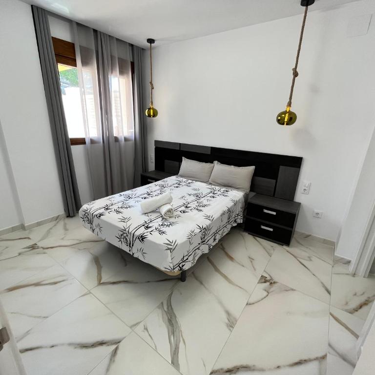 Calpe apartamento lujoso bajo terasa piscina aire cerca playa pueblo - Two-Bedroom Apartment - 9