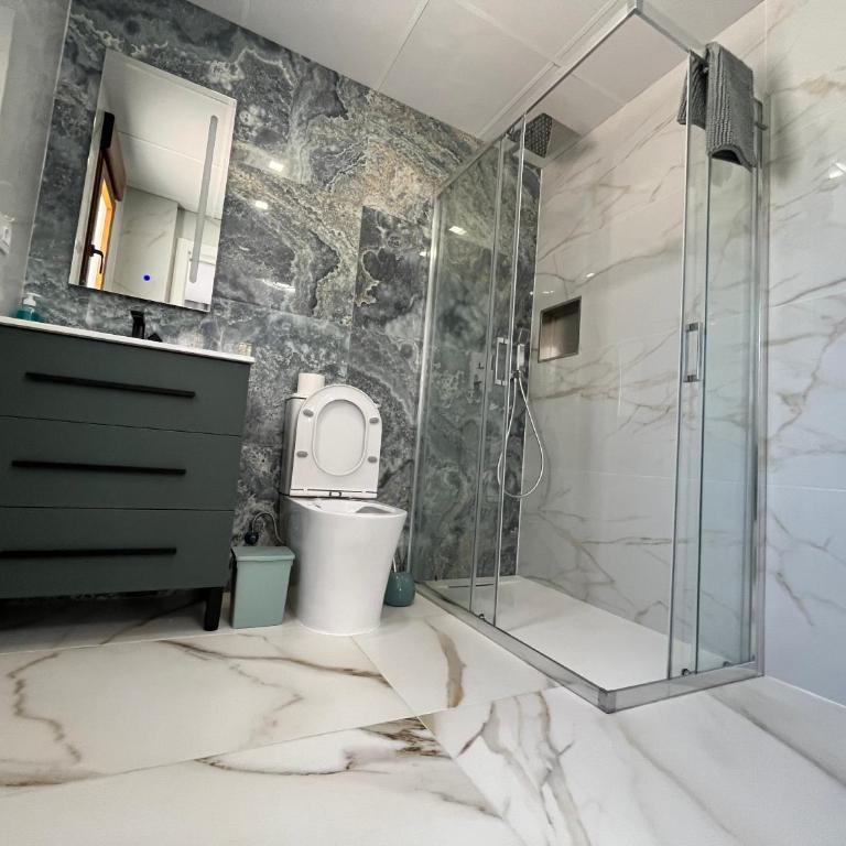Calpe apartamento lujoso bajo terasa piscina aire cerca playa pueblo - Two-Bedroom Apartment - 8