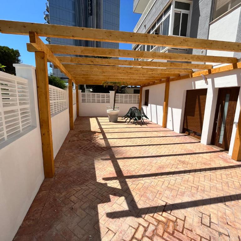 Calpe apartamento lujoso bajo terasa piscina aire cerca playa pueblo - Two-Bedroom Apartment - 4