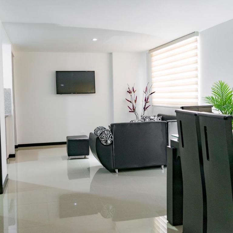 Super Apartment El Poblado Tesoro 2 rooms, 3 baths - 6 guests - Two-Bedroom Apartment - 5