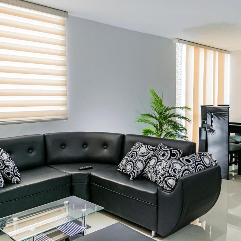 Super Apartment El Poblado Tesoro 2 rooms, 3 baths - 6 guests - Two-Bedroom Apartment - 6