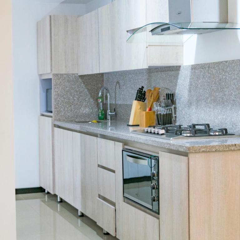Super Apartment El Poblado Tesoro 2 rooms, 3 baths - 6 guests - Two-Bedroom Apartment - 20