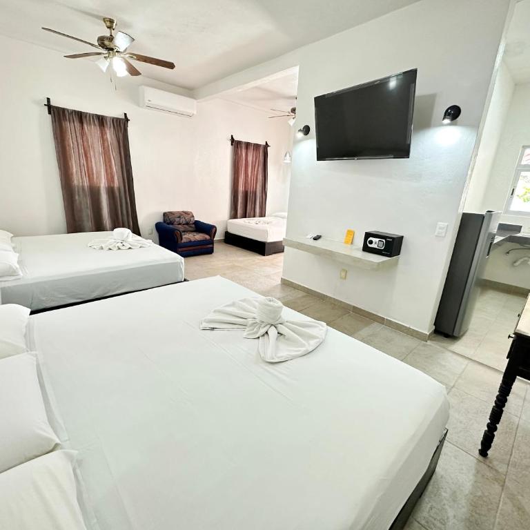 Hotel Vista Laguna Bacalar - Suite Familiar - 1