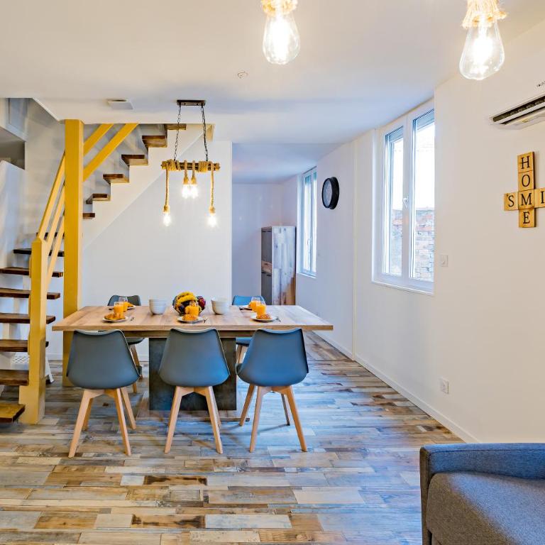 Centre Historique - FREE Parking - Self Checkin - WIFI - LA CABANE - SLEEPNTRIPBEZIERS - Appartement 2 Chambres - 9