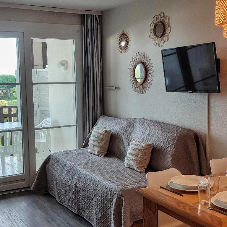 La Perle de l'Océan, à deux pas de la mer sans route à traverser, parking privé, piscine - Appartement 1 Chambre - 24