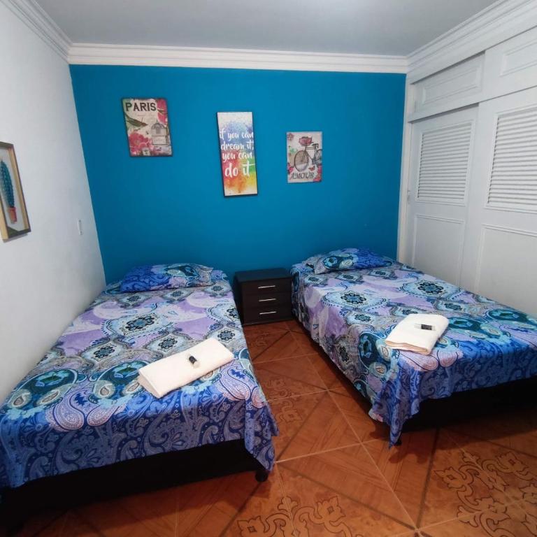 Hospedaje Casa Aurora - Habitación Doble - 2 camas - 3