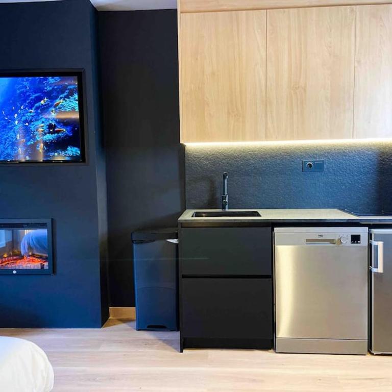 Modern Grey Studio En Valle De Incles - Parking Gratis l by BonesVacances - Apartamento de 1 dormitorio - 27