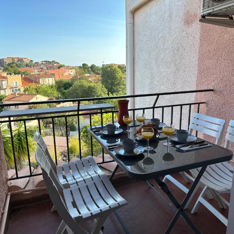 Collioure, bel appartement de 40m2 avec balcon et parking - Apartment mit 2 Schlafzimmern - 1