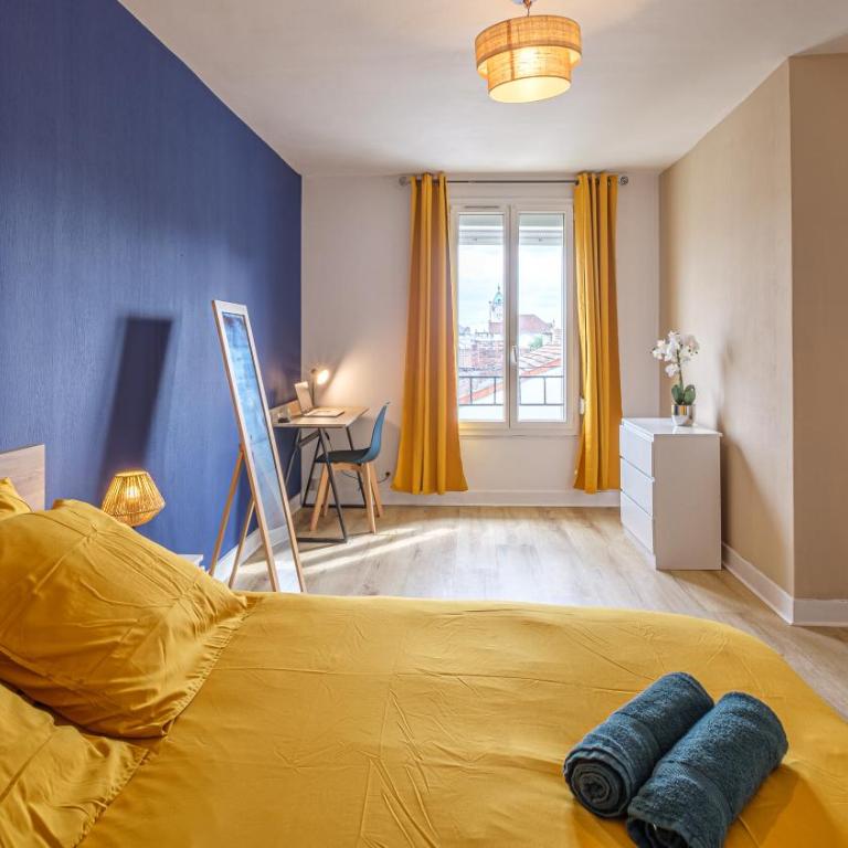 Bleu Nuit - Welc'Home - Parking inclus, WIFI haut débit, 600m de la gare, au calme - Appartamento con 1 Camera da Letto - 13