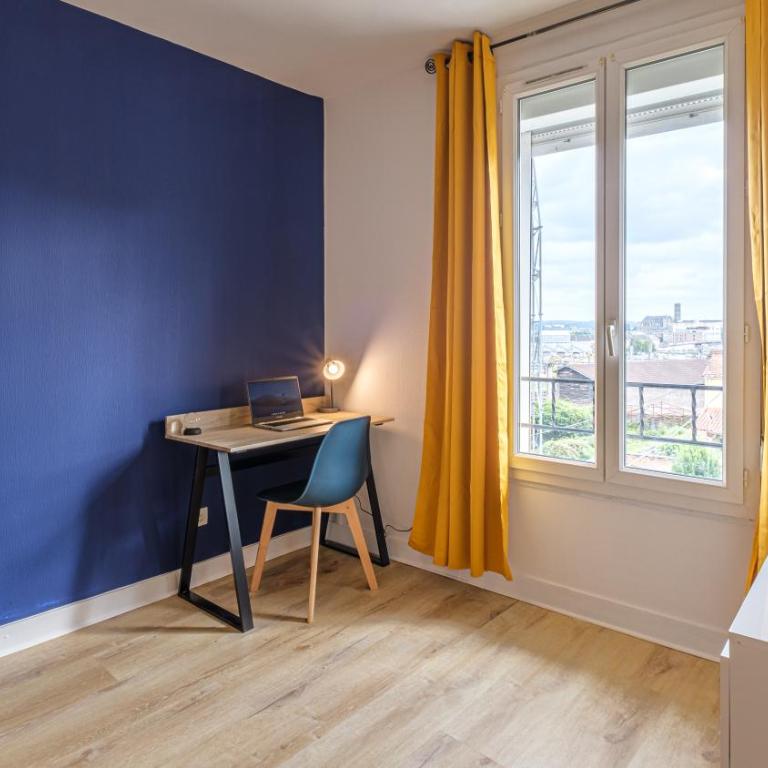 Bleu Nuit - Welc'Home - Parking inclus, WIFI haut débit, 600m de la gare, au calme - Appartamento con 1 Camera da Letto - 11