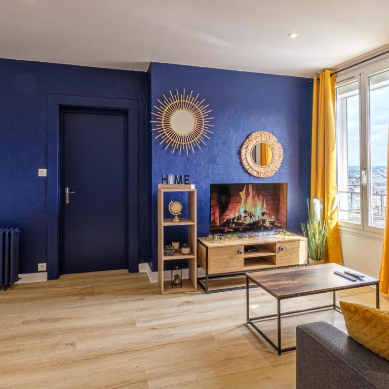 Bleu Nuit - Welc'Home - Parking inclus, WIFI haut débit, 600m de la gare, au calme - Appartamento con 1 Camera da Letto - 19