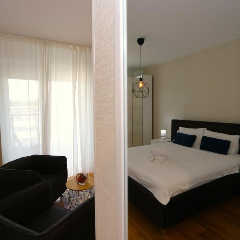 Savada BLUE - apartman na Novom Beogradu sa parkingom doplata 5 evra dan - Studio sa Balkonom - 9