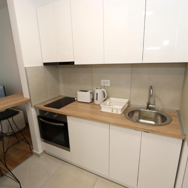 Savada BLUE - apartman na Novom Beogradu sa parkingom doplata 5 evra dan - Studio sa Balkonom - 12