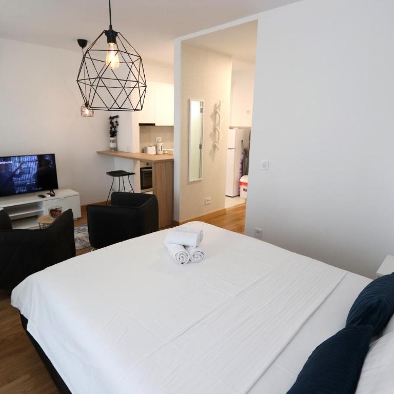 Savada BLUE - apartman na Novom Beogradu sa parkingom doplata 5 evra dan - Studio sa Balkonom - 20