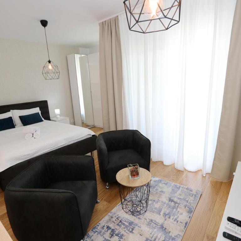 Savada BLUE - apartman na Novom Beogradu sa parkingom doplata 5 evra dan - Studio sa Balkonom - 2