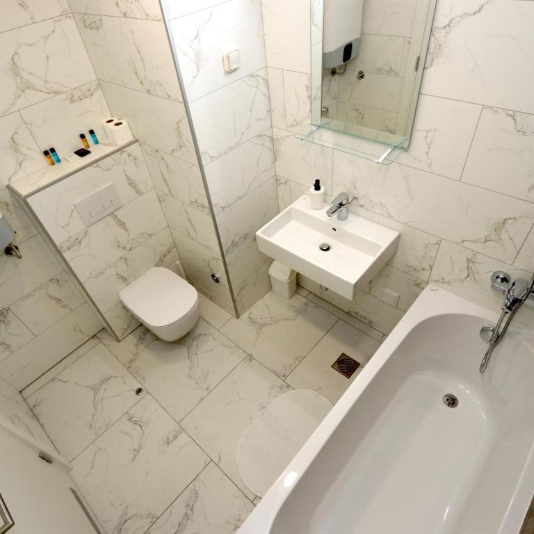 Savada BLUE - apartman na Novom Beogradu sa parkingom doplata 5 evra dan - Studio sa Balkonom - 4