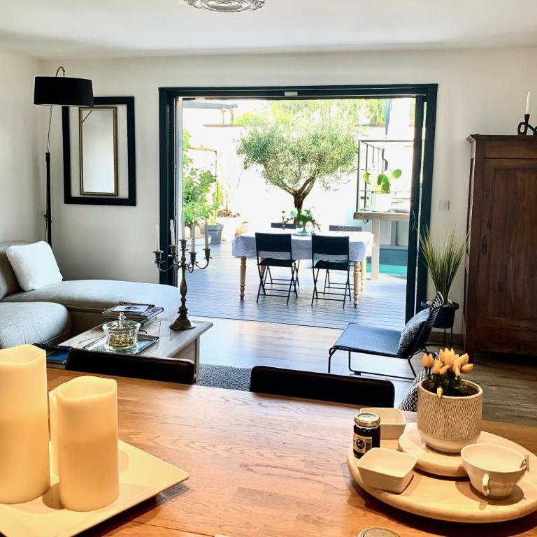 La Maison Blanche 5*, Piscine & vue Cité Médiévale - Villa de 3 dormitorios - 3