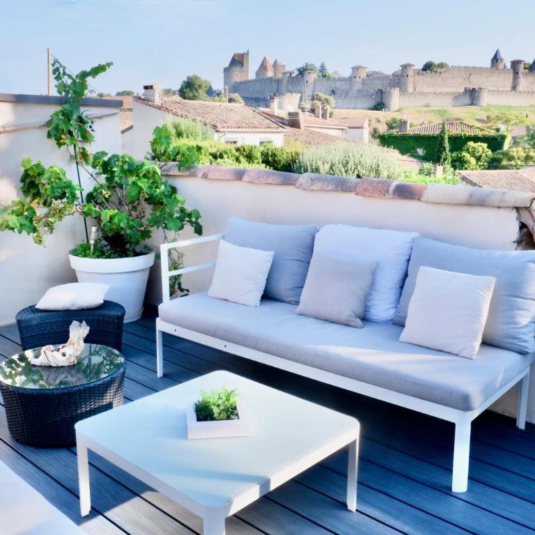La Maison Blanche 5*, Piscine & vue Cité Médiévale - Villa de 3 dormitorios - 16