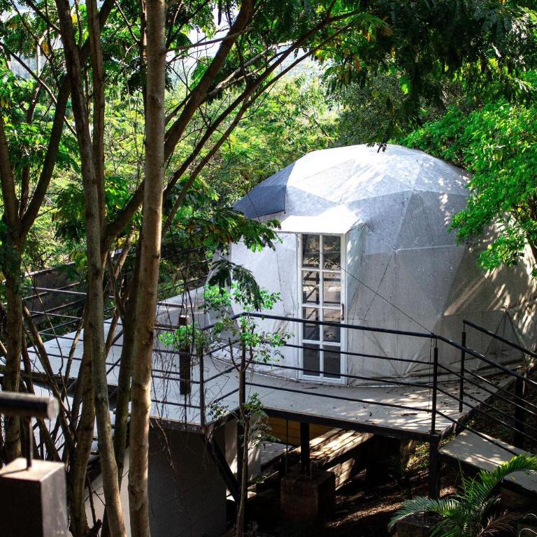 Glamping romantico en Vista Hermosa disfruta de la naturaleza en un ambiente privado y acogedor - Bungalow Deluxe - 6