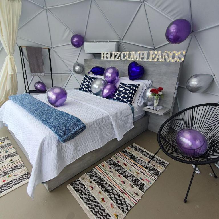 Glamping romantico en Vista Hermosa disfruta de la naturaleza en un ambiente privado y acogedor - Bungalow Deluxe - 10