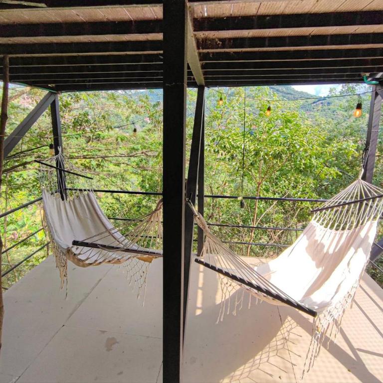Glamping romantico en Vista Hermosa disfruta de la naturaleza en un ambiente privado y acogedor - Bungalow Deluxe - 19