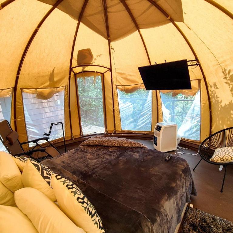 Glamping romantico en Vista Hermosa disfruta de la naturaleza en un ambiente privado y acogedor - Bungalow Deluxe - 28
