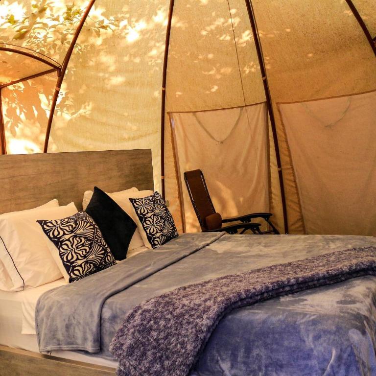 Glamping romantico en Vista Hermosa disfruta de la naturaleza en un ambiente privado y acogedor - Bungalow Deluxe - 43