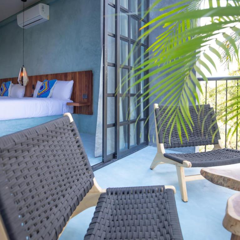 Turquoise Tulum Hotel - Habitación Doble con balcón - 2 camas - 2