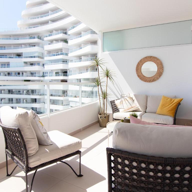 Global Vacacional, Bonito apartamento con terraza en Gran Canet - Apartment mit Meerblick - 2